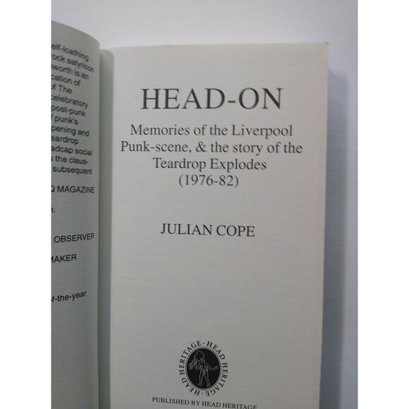 Julian Cope Head On Memories Of The Liverpool Punk Scene Teardrop Explodes 76-82 - Picture 4 of 7